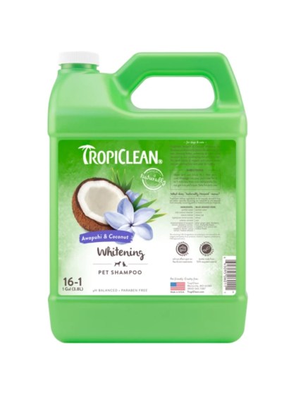 Whitening Shampoo για Λευκό Τρίχωμα μεAwapuhi & Καρύδα 1Gal(3,785Lt)